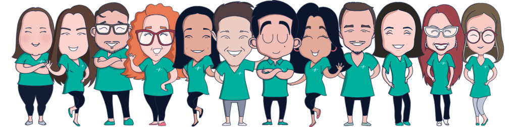 MASCOTES EQUIPE COMPLETA